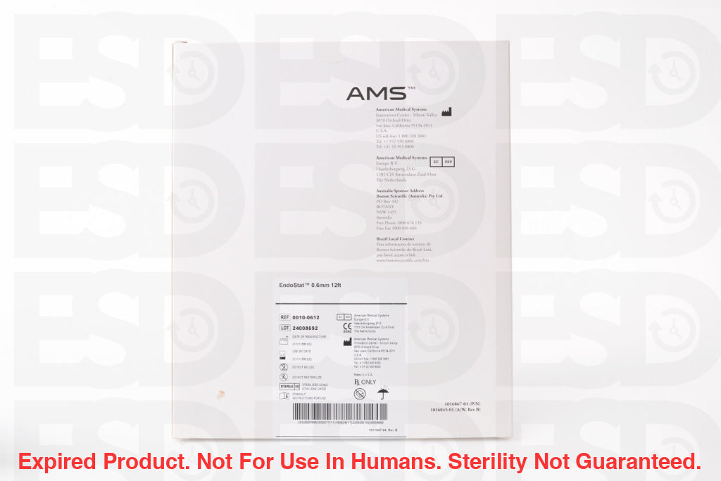 American Medical Systems: 0010-0612-Each-Expired Expired