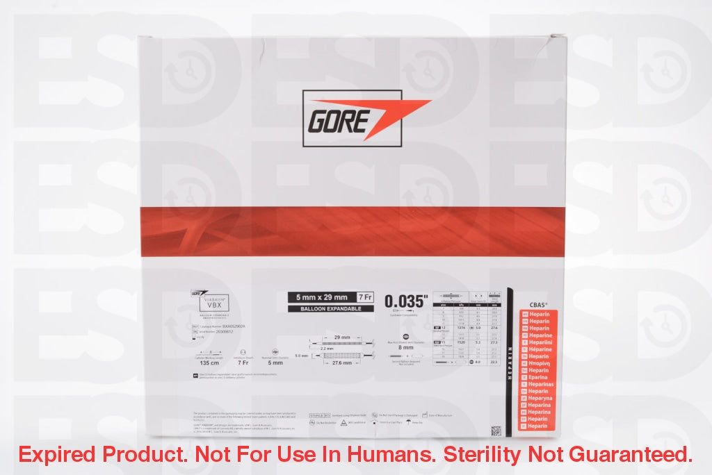 Gore: Bxa052902A-Each-Expired Expired